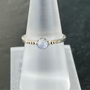 Sterling Silver 925 Moonstone Ring size 6.5